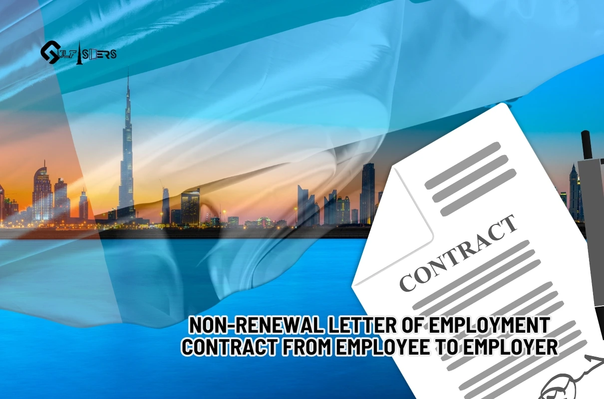 Non-Renewal Letter of Employment Contract from Employee to Employer